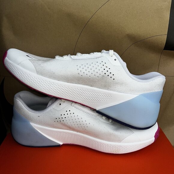 NEW Nike Air Zoom TR1 Cross Training Gym Shoes White Blue DX9016 102 Mens Size 9 main image 8